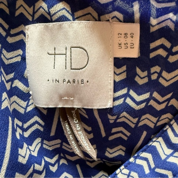 Anthropologie HD in Paris Kaveri Henley Top Size 6 - Picture 9 of 12